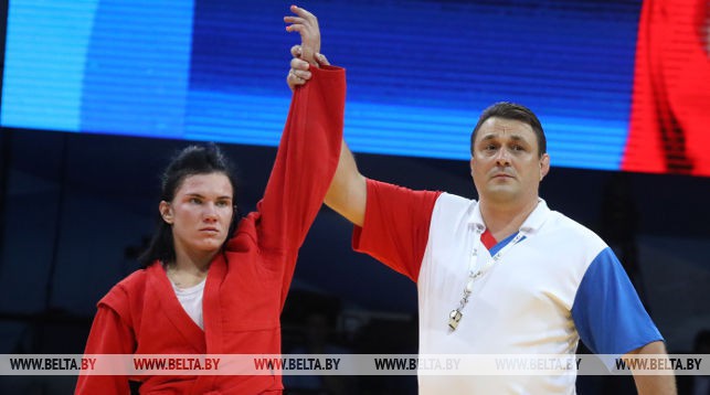 Белорусская самбистка Анжела Жилинская стала чемпионкой II Европейских игр Белорусская самбистка Анжела Жилинская стала чемпионкой II Европейских игр