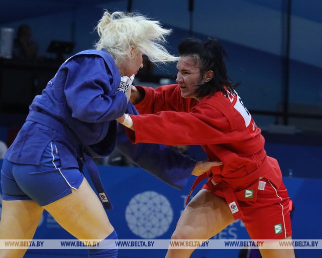 Белорусская самбистка Анжела Жилинская стала чемпионкой II Европейских игр Белорусская самбистка Анжела Жилинская стала чемпионкой II Европейских игр