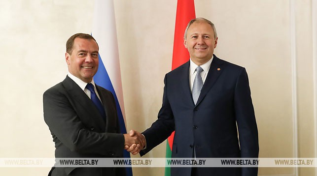 Румас и Медведев проводят встречу в Минске Румас и Медведев проводят встречу в Минске