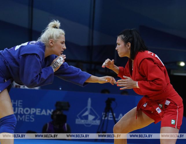 Белорусская самбистка Анжела Жилинская стала чемпионкой II Европейских игр Белорусская самбистка Анжела Жилинская стала чемпионкой II Европейских игр