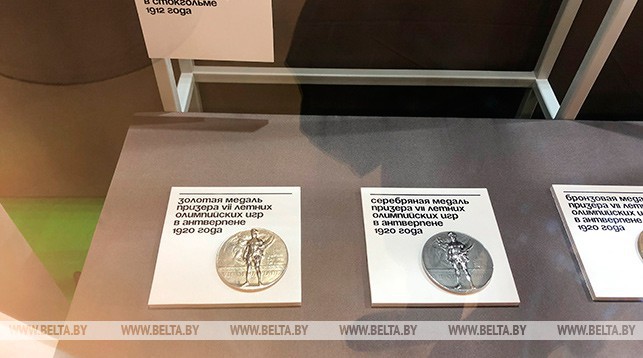 Выставка из частной коллекции олимпийских наград к II Европейским играм открылась в Минске