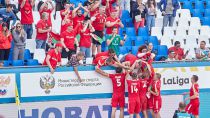 Сборная Беларуси впервые вышла в финальную часть чемпионата мира по пляжному футболу
