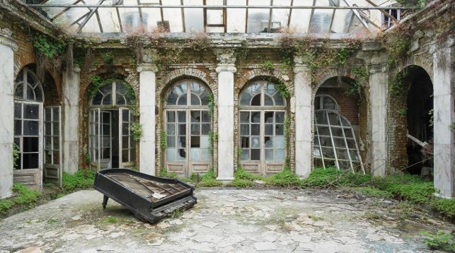 ФОТОФАКТ: Заброшенные здания в плену у природы
