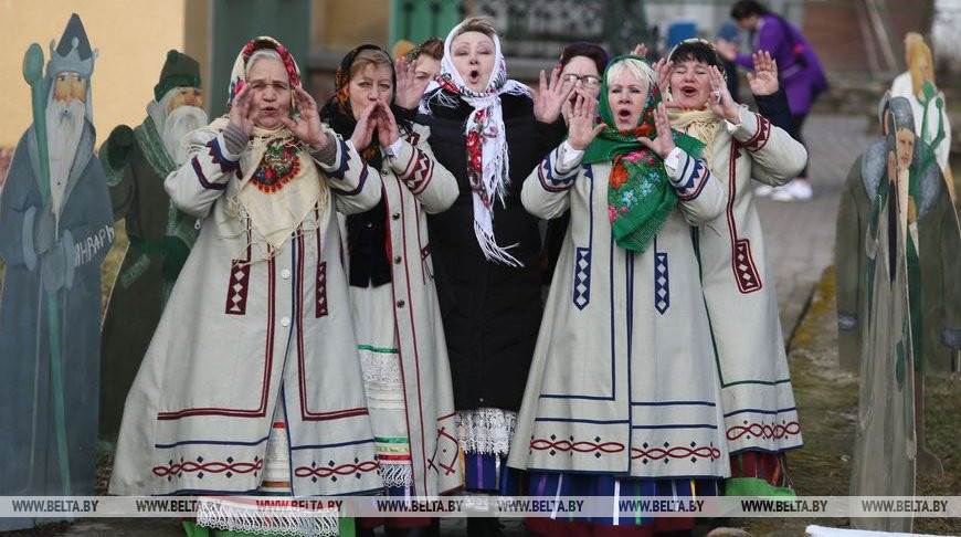 Под Гродно возродили старинный обряд "Гуканне вясны" Под Гродно возродили старинный обряд "Гуканне вясны"